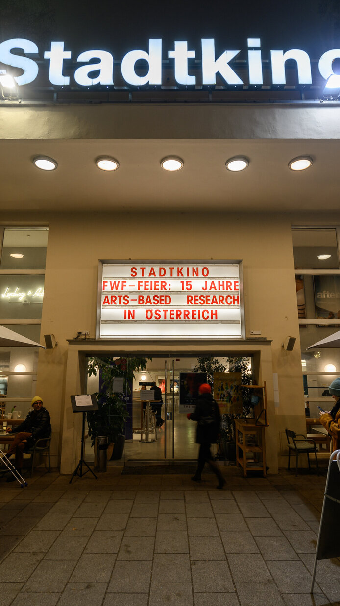 Der Eingang zum Stadtkino Wien